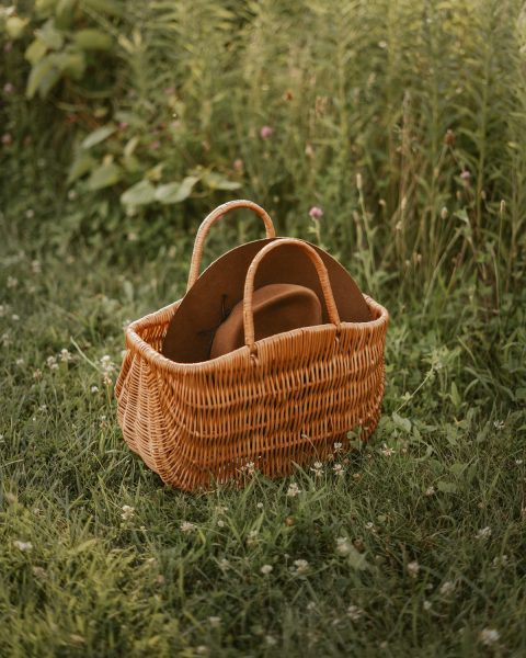 Panier du marché à anses